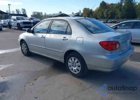 2003 Toyota Corolla Le from USA, damaged, VIN JTDBR32E732012437